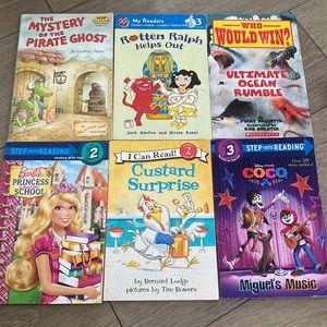 I can read kids books level 2 and 3